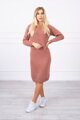 Gestricktes Damen Kleid 2019-38 dunkelrosa