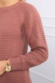 Gestricktes Damen Kleid 2019-38 dunkelrosa