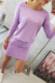 Damen Sport Kleid aus Baumwolle 9013 lila