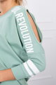 Damen Trainingsanzug REVOLUTION 8849 grün