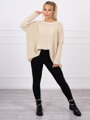 Damen Strickpullover 2019-22 beige