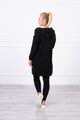 Damen Strickjacke mit Taschen und Kapuze 2020-10 schwarz