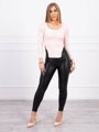 Top mit Schlitzen rosa  68932