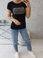 Damen Kurzarm T-Shirt MILANO 67838 schwarz