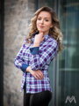 VERSABE Kariertes Damen Hemd Slim Fit VS-DK1873