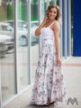 VERSABE Damen MAXI Rock VS-SU-1851 floral