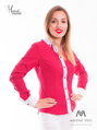 VERSABE Rotes Damen Hemd - Slim Fit VS-DK1601