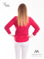 VERSABE Rotes Damen Hemd - Slim Fit VS-DK1601