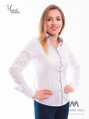 VERSABE Weißes Damen Hemd VS-DK1608 Slim Fit