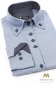 VERSABE Sportlich-elegantes Damen Hemd in Jeansoptik VS-DK 1736