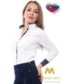 VERSABE Weißes Damen Hemd Slim Fit VS-DK1610