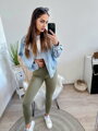 Formende Leggings khaki