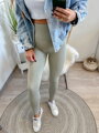 Bequeme Damen Leggings hellgrün