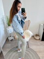 Bequeme Damen Leggings hellgrün