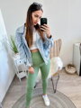 Damen-Sportleggings grün