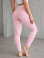 PUSH-UP Damen Leggings in Hellrosa