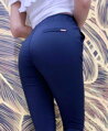 Damen Hose mit Zugschnur FREESIA dunkelblau