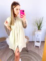 Luftiges Damenkleid in Beige