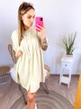 Luftiges Damenkleid in Beige