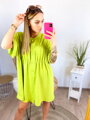 Sommerkleid in erbsengrüner Farbe
