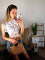 Damen-Spitzentop MFY weiß