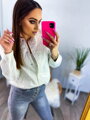 Sportliche Steppjacke in Weiß