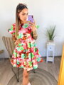 Geblümtes Sommerkleid für Damen 