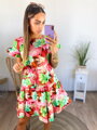 Geblümtes Sommerkleid für Damen 