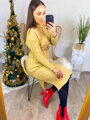 Stylisches Kleid mit Schlitzschlitz