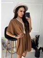 Damen-Sommerkleid in brauner Farbe