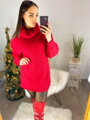 Damen-Langpullover MFY rot