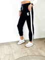 Bequeme Damen-Jogginghose in Schwarz 