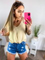 Cremefarbenes Tanktop für Damen mit verstellbaren Trägern