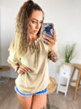 Beiges Damen-Top