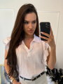 Damen Bluse aus Madeira in Weiß