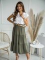 Damen Bluse aus Madeira in Weiß