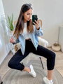 Stylische Damen-Hose mit Taschen schwarz
