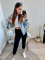 Stylische Damen-Hose mit Taschen schwarz