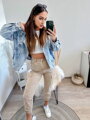 Damen Jeans in Beige
