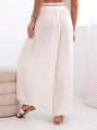 Hellbeige Viskosehose 81733