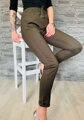 Damen Chino-Hose FREESIA mit Zugschnur khaki