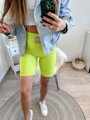 Stylische Damen-Fahrradshorts grün