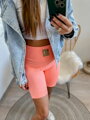 Sportliche Damen-Radfahrer-Shorts rosa