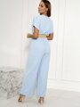 Romantický dámsky 5877 overal v babyblue farbe 