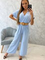 Romantický dámsky 5877 overal v babyblue farbe 