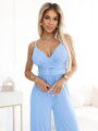 Damen Jumpsuit 593-2 in Himmelblau