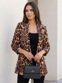 Jacke mit Animal-Print