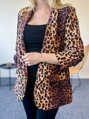 Damenjacke mit Tiermuster