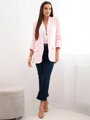 Elegante Damenblazer 9709 in zartem Rosa