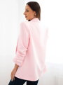 Elegante Damenblazer 9709 in zartem Rosa